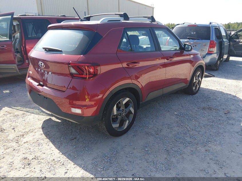 Vin: kmhrc8a35su388646, lot: 45977047, hyundai venue sel 20254