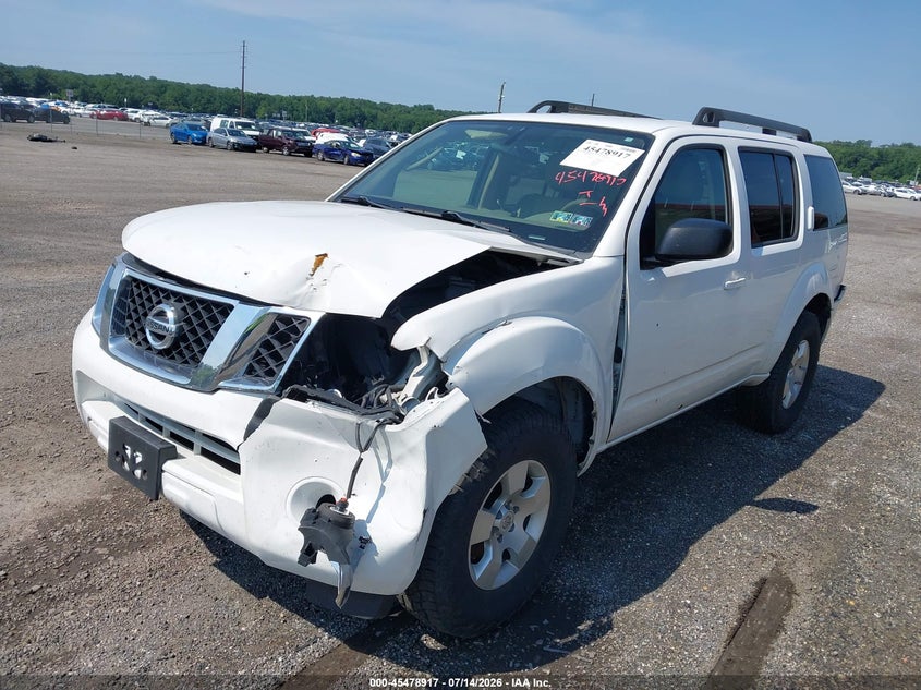 Vin: 5n1ar1nb6cc639654, lot: 45977092, nissan pathfinder s 20122