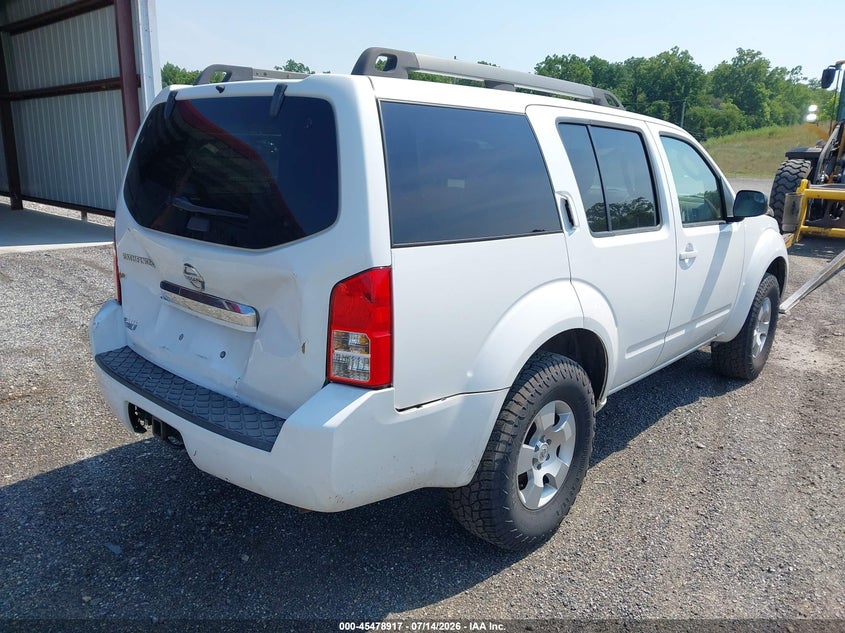 Vin: 5n1ar1nb6cc639654, lot: 45977092, nissan pathfinder s 20124