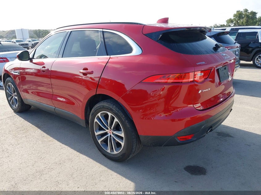 Vin: sadcj2fx2ka357014, lot: 45977128, jaguar f-pace 25t premium 20193