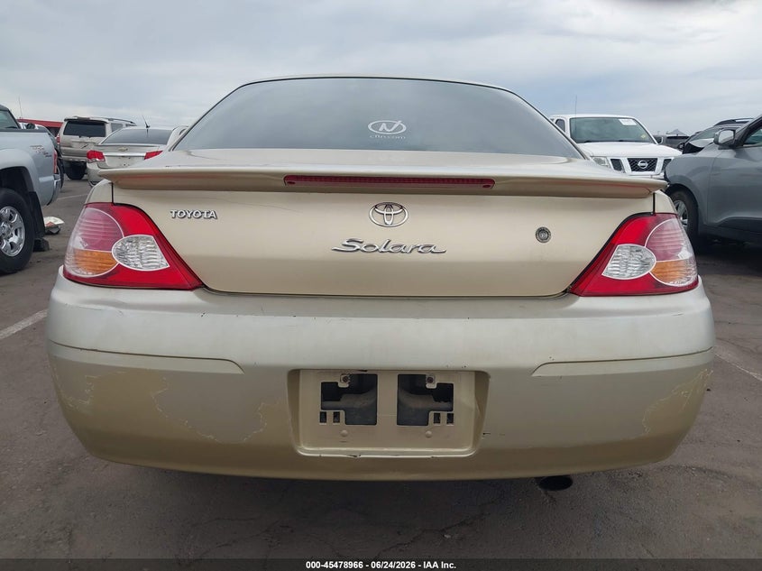 2002 Toyota Camry Solara Se VIN: 2T1CE22P92C017201 Lot: 45478966