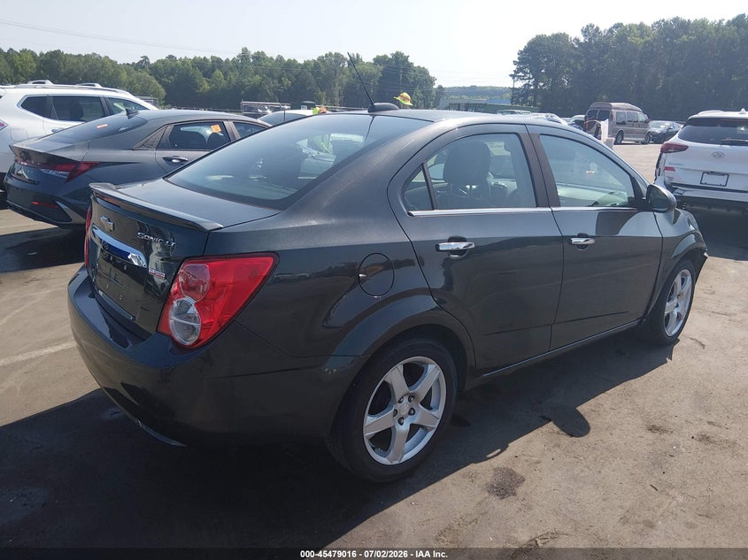 Vin: 1g1je5sb2g4157204, lot: 45977191, chevrolet sonic ltz auto 20164