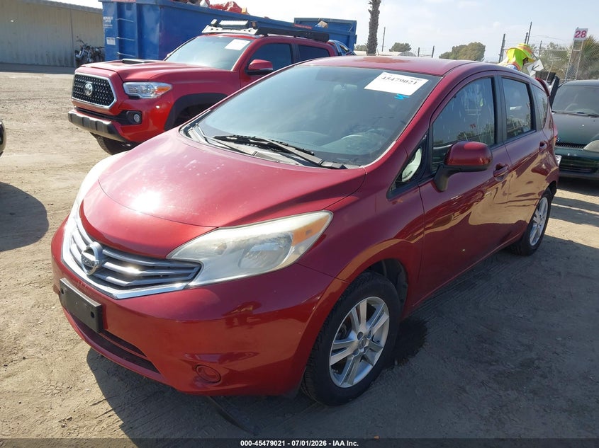 Vin: 3n1ce2cpxel388449, lot: 45977196, nissan versa note s plus 20142