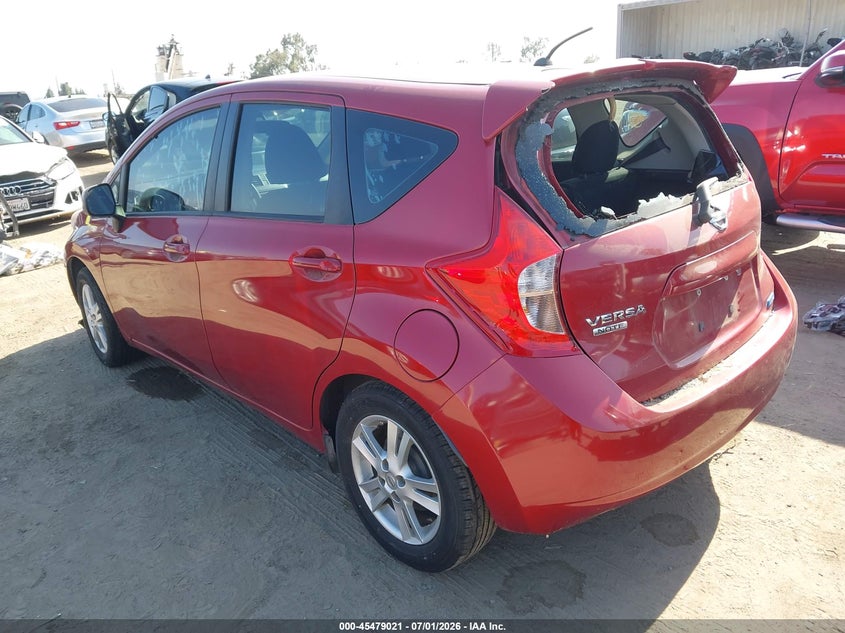 Vin: 3n1ce2cpxel388449, lot: 45977196, nissan versa note s plus 20143