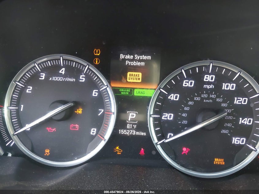 2016 ACURA TLX auction photo 7