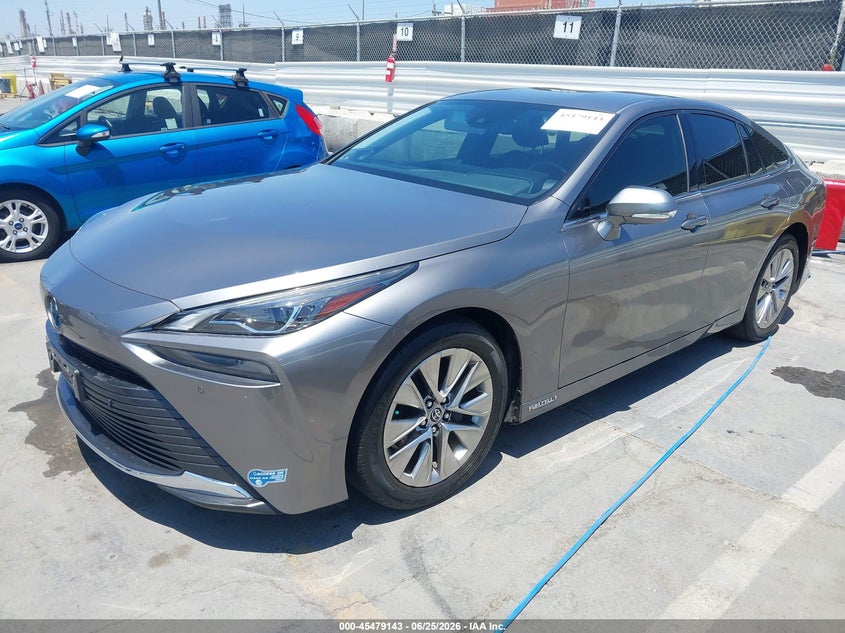 Vin: jtdaaaaa4ma002042, lot: 45977319, toyota mirai xle 20212