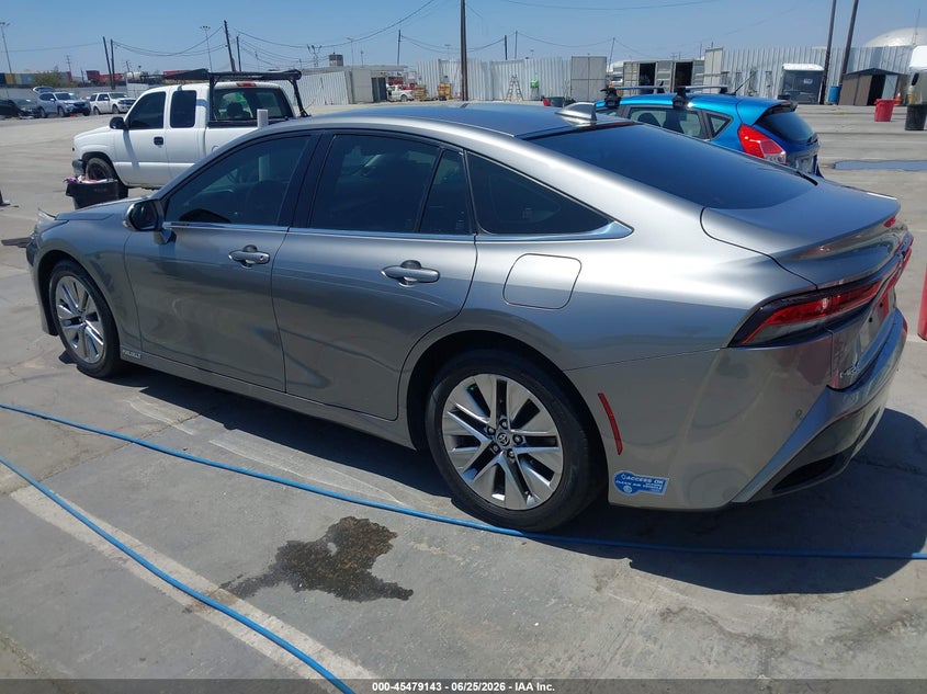 Vin: jtdaaaaa4ma002042, lot: 45977319, toyota mirai xle 20213