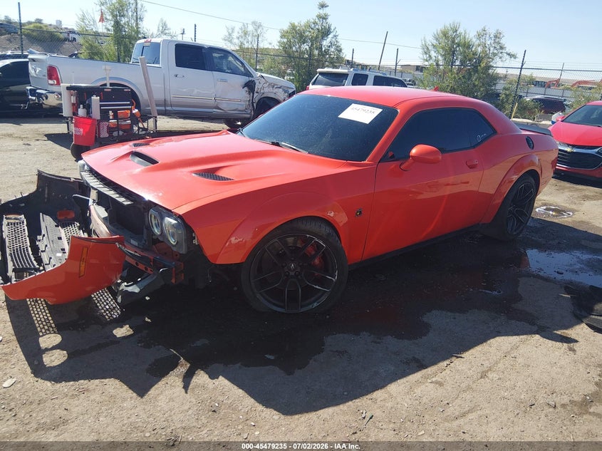 Vin: 2c3cdzfj6lh142802, lot: 45977410, dodge challenger r/t scat pack widebody 20202