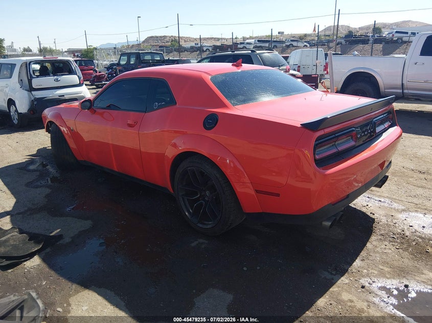 Vin: 2c3cdzfj6lh142802, lot: 45977410, dodge challenger r/t scat pack widebody 20203