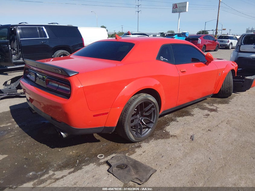 Vin: 2c3cdzfj6lh142802, lot: 45977410, dodge challenger r/t scat pack widebody 20204