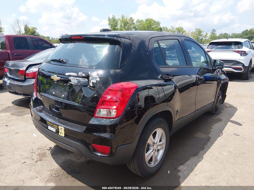 CHEVROLET TRAX 2018 VIN 3GNCJNSBXJL387612