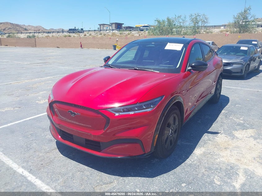 2022 Ford Mustang Mach-E, Rear, IAAI, VIN 3FMTK2R72NMA30670 — photo 2