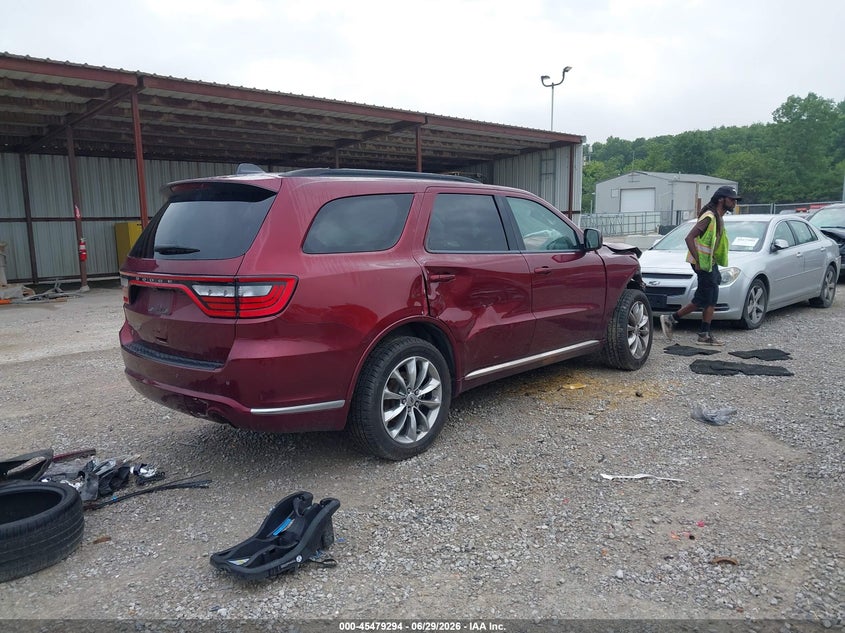 Vin: 1c4rdjag3nc108261, lot: 45977469, dodge durango sxt awd 20224