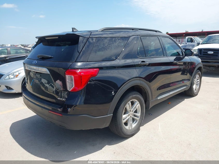 Vin: 1fmsk8dhxpgc00933, lot: 45977476, ford explorer xlt 20234