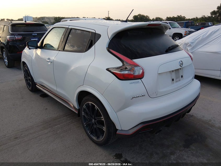 Vin: jn8af5mr0ft508957, lot: 45977494, nissan juke nismo 20153