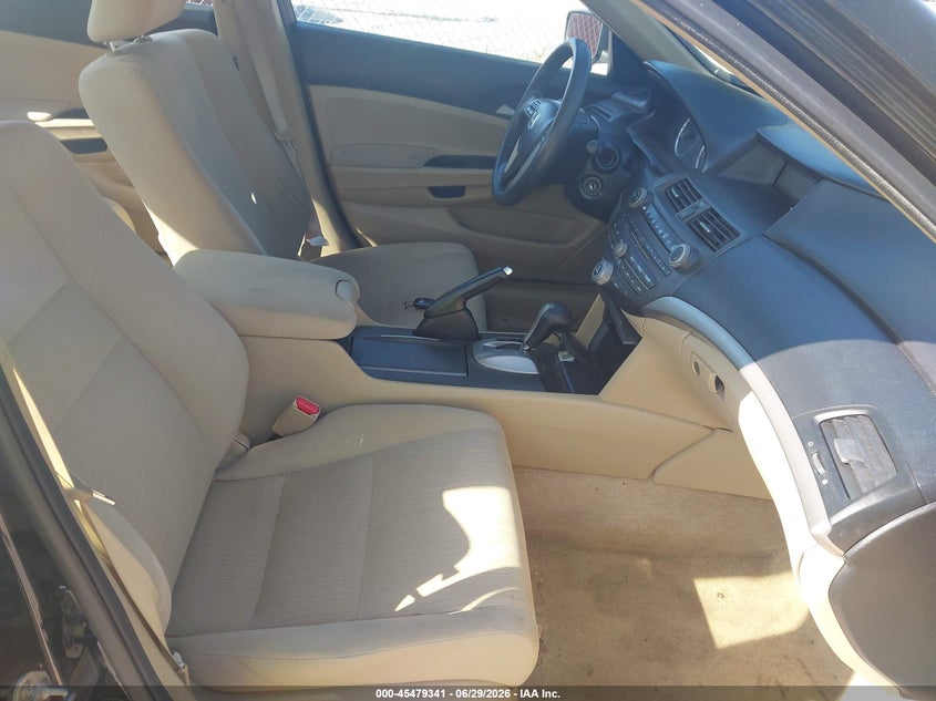 2012 HONDA ACCORD SEDAN 2.4L I-4 DOHC, VVT, 177HP