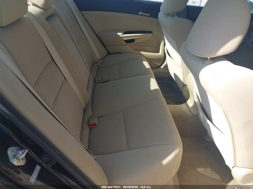 2012 HONDA ACCORD SEDAN 2.4L I-4 DOHC, VVT, 177HP