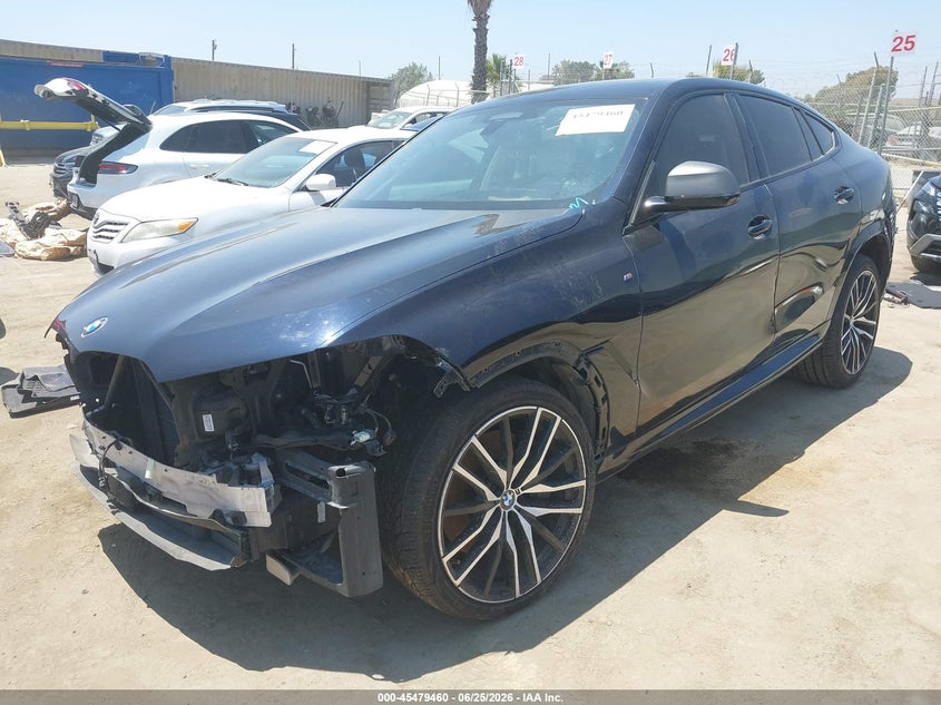 Vin: 5uxcy8c06l9d09280, lot: 45977635, bmw x6 m50i 20202