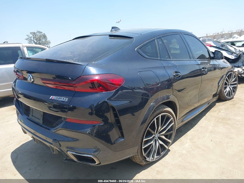 Vin: 5uxcy8c06l9d09280, lot: 45977635, bmw x6 m50i 20204
