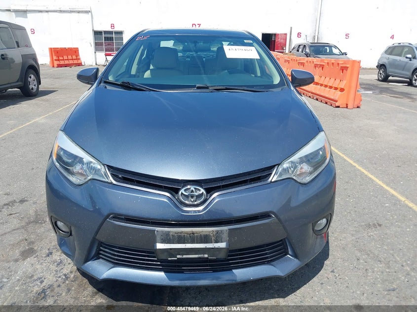 2015 TOYOTA COROLLA SEDAN 1.8L I-4 DOHC, VVT, 132HP