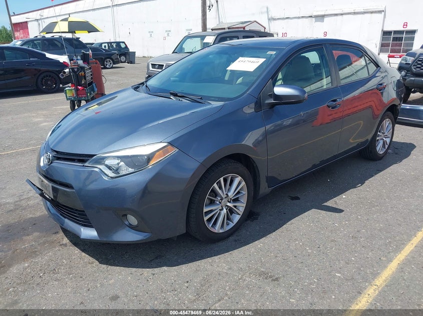 2015 Toyota Corolla, Удар сзади, IAAI, VIN 5YFBURHE5FP359649 — фото 2