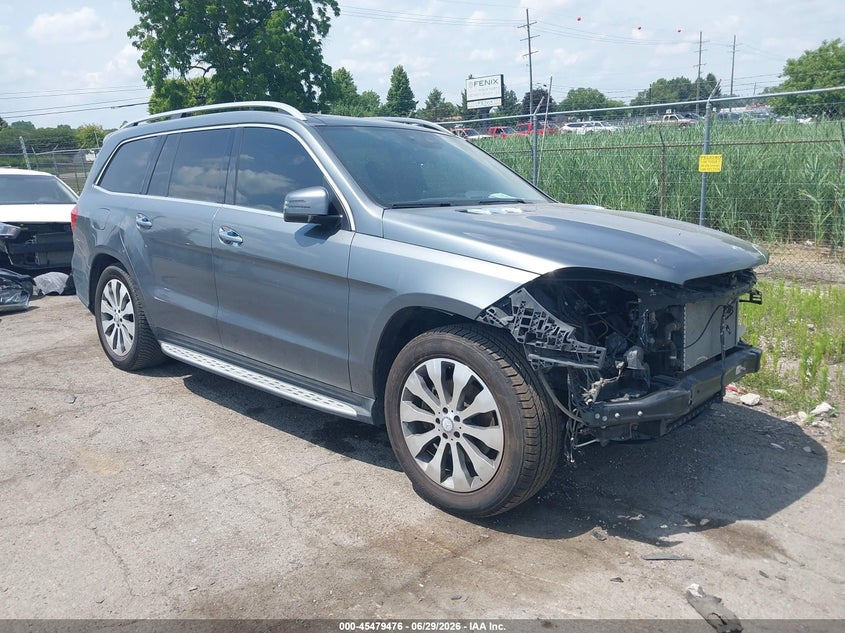 2017 Mercedes-Benz GLS-Class Gls 450 4matic VIN 4JGDF6EE3HA874156
