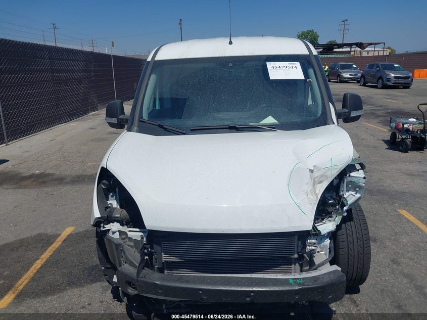 2022 Ram Promaster City Cargo Van VIN: ZFBHRFAB7N6W93796 Lot: 45479514
