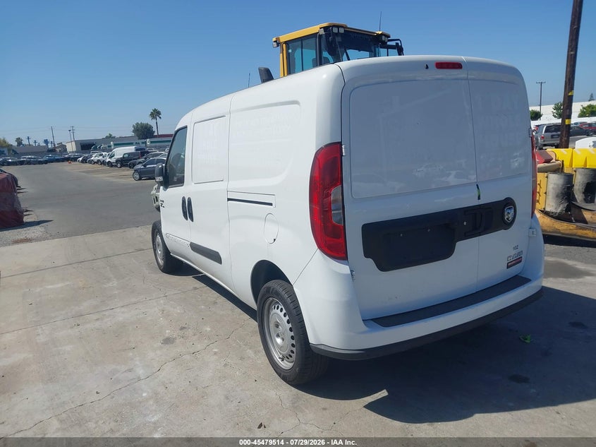 Vin: zfbhrfab7n6w93796, lot: 45977689, ram promaster city cargo van 20223