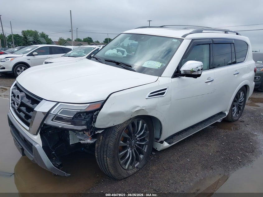 JN8AY2CD9P9691126 2023 Nissan Armada Platinum 4wd photo 1