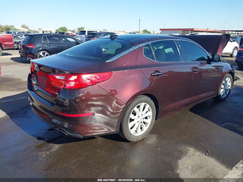 2014 KIA OPTIMA auction photo 4