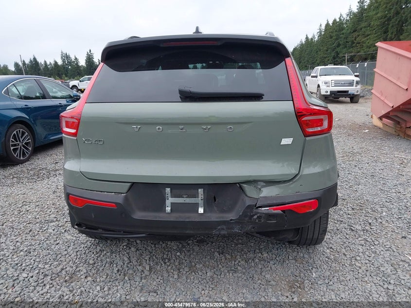2023 Volvo Xc40 Recharge Pure Electric Twin Ultimate VIN: YV4ED3UMXP2038792 Lot: 45479576