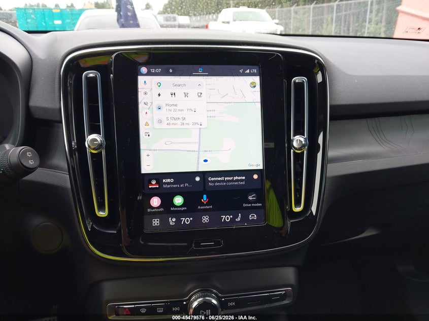 2023 Volvo Xc40 Recharge Pure Electric Twin Ultimate VIN: YV4ED3UMXP2038792 Lot: 45479576