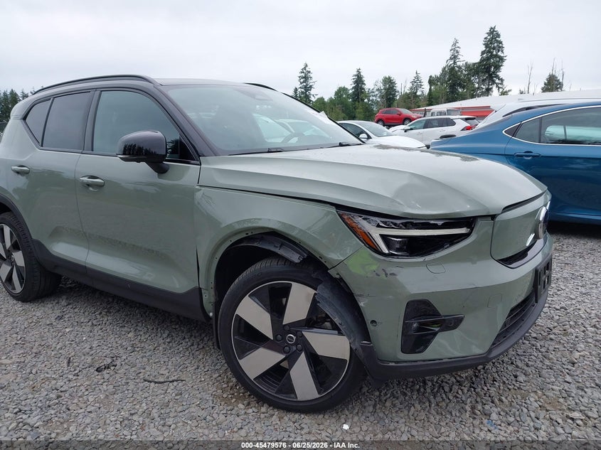 2023 Volvo Xc40 Recharge Pure Electric Twin Ultimate VIN: YV4ED3UMXP2038792 Lot: 45479576