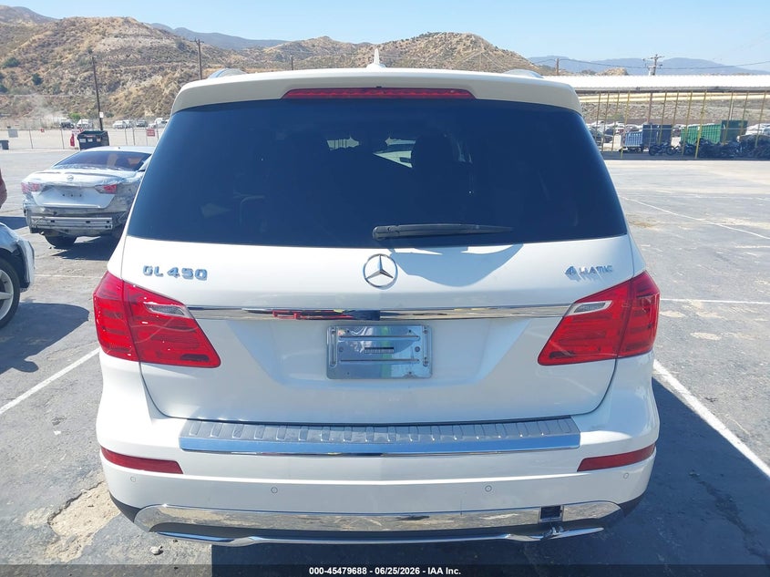 2015 Mercedes-Benz Gl 450 4Matic VIN: 4JGDF6EEXFA472910 Lot: 45479688