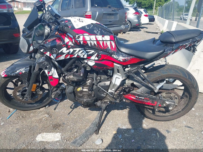 2016 Yamaha Fz07 VIN: JYARM06E5GA007170 Lot: 45479727