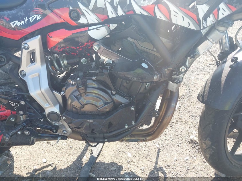 2016 Yamaha Fz07 VIN: JYARM06E5GA007170 Lot: 45479727