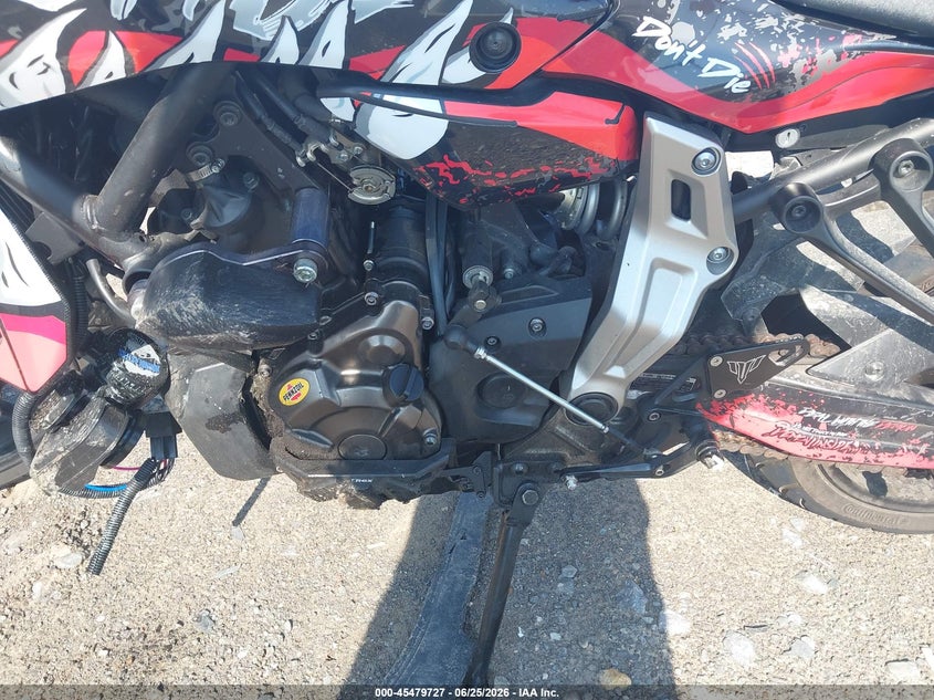 2016 Yamaha Fz07 VIN: JYARM06E5GA007170 Lot: 45479727