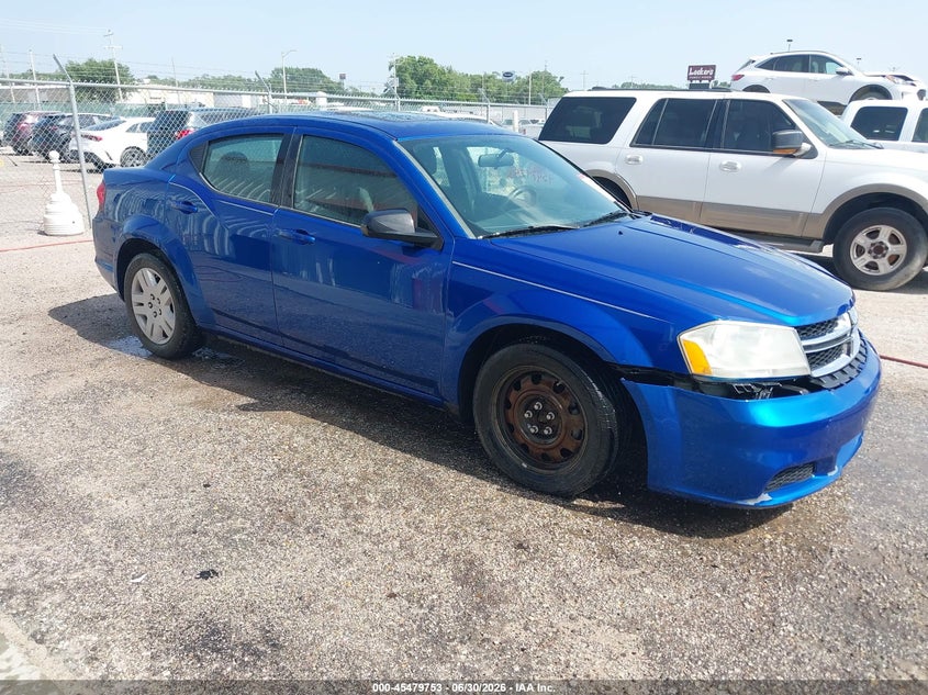 2014 DODGE AVENGER auction photo 1