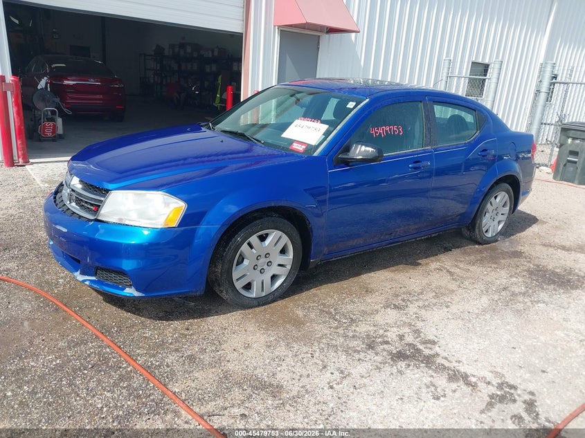 2014 DODGE AVENGER auction photo 2