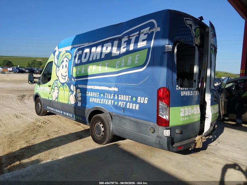 Vin: 1ftnr3xg4fka81095, lot: 45977949, ford transit-250 20153