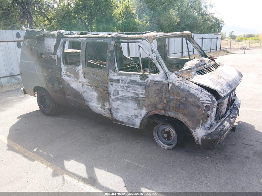 1990 DODGE RAM VAN auction photo 1