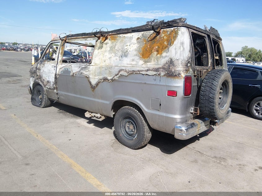 1990 DODGE RAM VAN auction photo 3