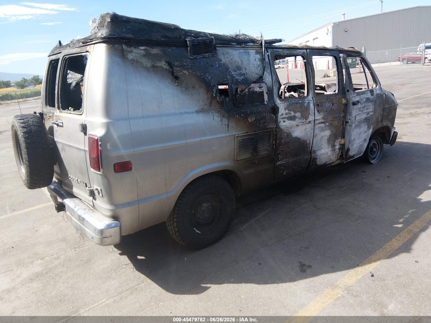 1990 DODGE RAM VAN auction photo 4