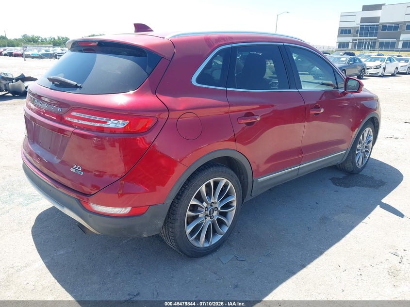 Vin: 5lmcj1a95fuj07892, lot: 45978019, lincoln mkc 20154