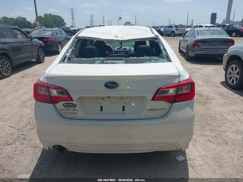 2015 SUBARU LEGACY SEDAN 2.5L H-4 DOHC, VVT, 175HP
