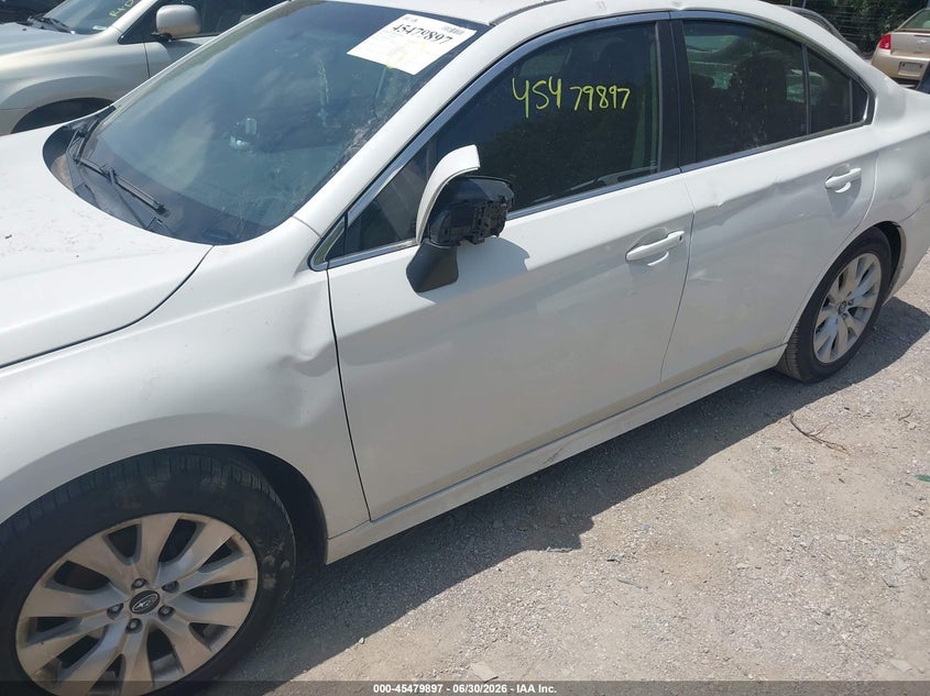 2015 SUBARU LEGACY SEDAN 2.5L H-4 DOHC, VVT, 175HP