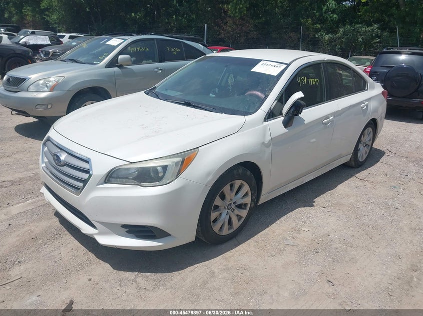 Vin: 4s3bnbc61f3011814, lot: 45978072, subaru legacy 2.5i premium 20152