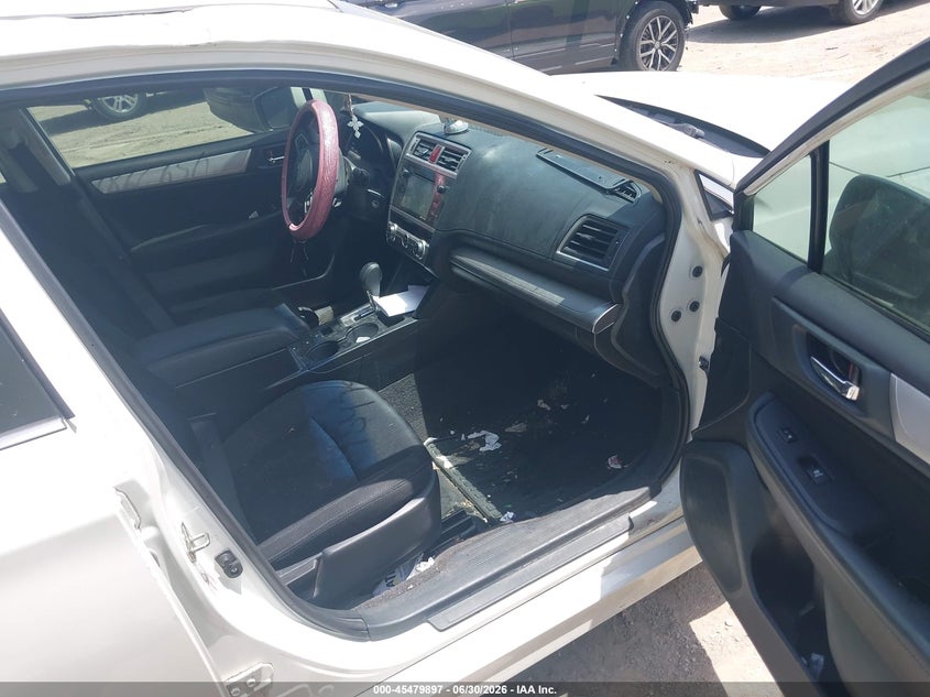 2015 SUBARU LEGACY SEDAN 2.5L H-4 DOHC, VVT, 175HP