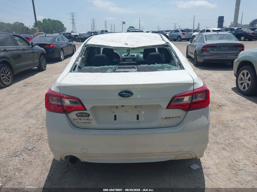 2015 SUBARU LEGACY SEDAN 2.5L H-4 DOHC, VVT, 175HP