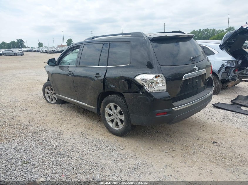 Vin: 5tdbk3eh9ds270253, lot: 45978083, toyota highlander se v6 20133